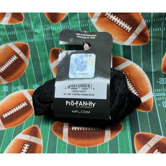 NFL New‎ Orleans Saints Hair Twist - Hair Wear With Attitude - Picture 2 of 2